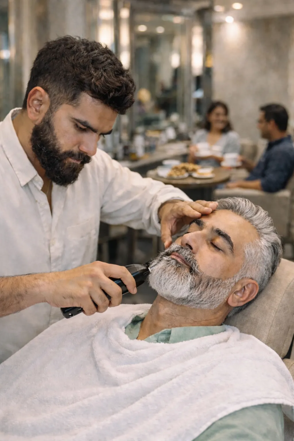 GAMMA VERTICLE Express Shave Finish -Tea Snacks